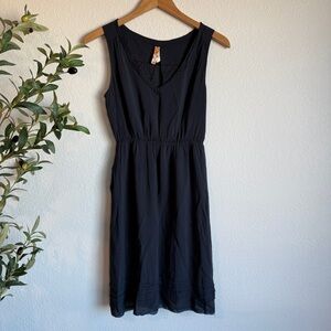 Maeve Black Sleeveless Knee Length Dress With Elastic Waist Women’s Size X-Small